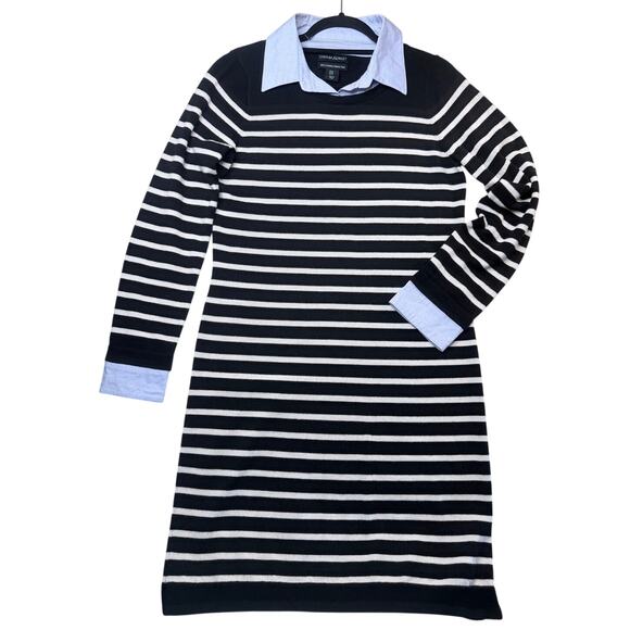 Cynthia Rowley Dresses & Skirts - Cynthia Rowley 100% Extra Fine Merino Wool Sweater Dress Sz M Preppy Academia